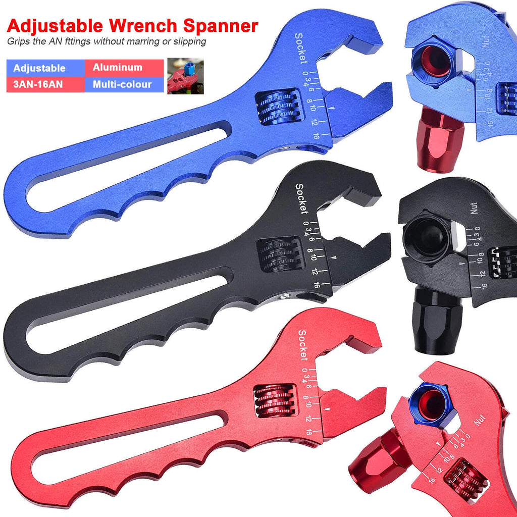3X Adjustable Wrench for Hose End Fitting