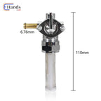 Right Spigot Petcock Fuel Valve for Harley Davidson (22MM, 62167-81, 62163-75)