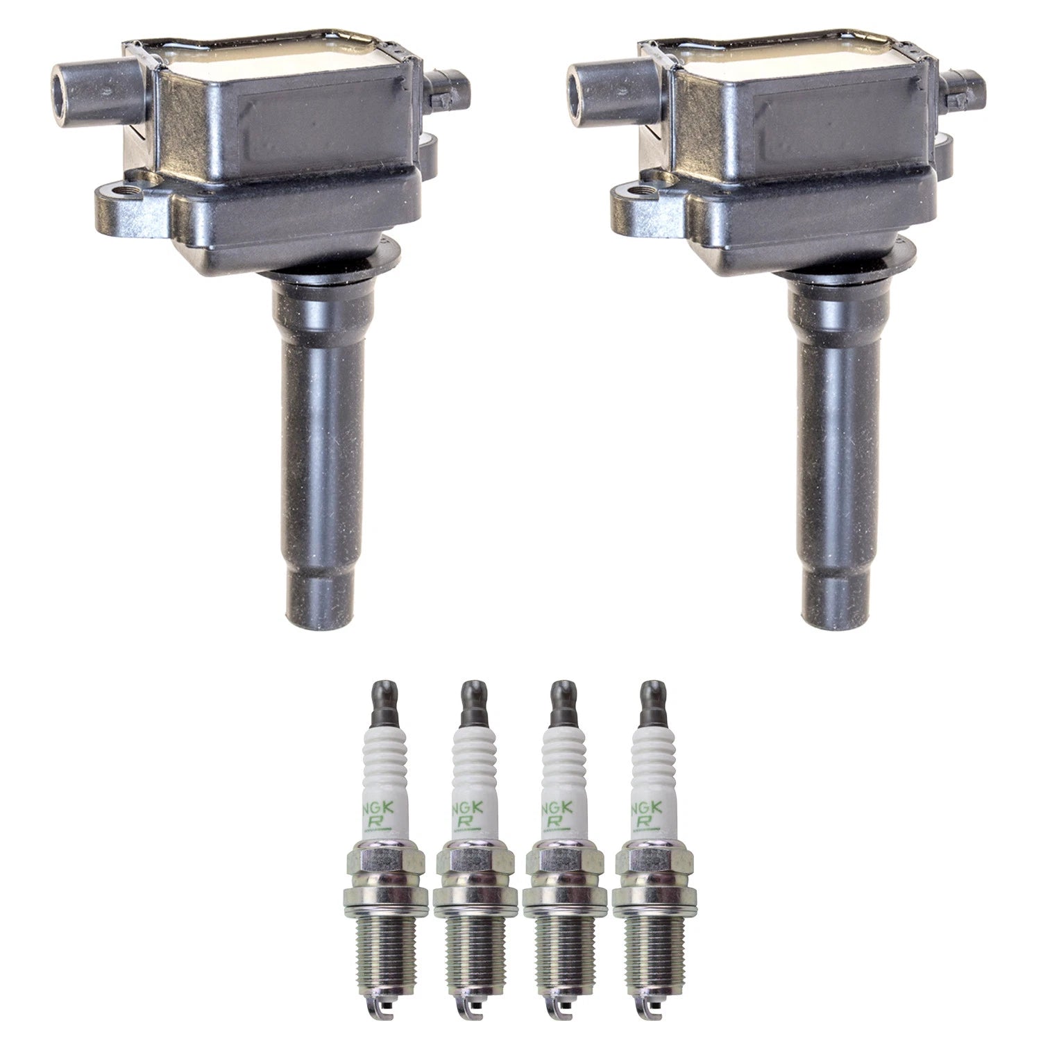 2X Ignition Coil & NGK Spark Plugs Kit for Kia Sportage 2.0 L4