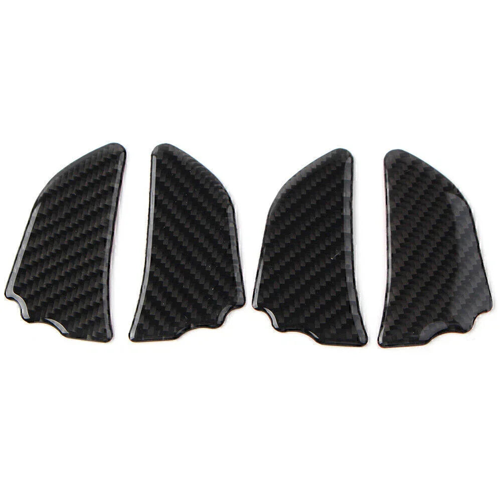 4 Pcs Carbon Fiber Interior Door Bowl Cover for Subaru Forester (2013-2018)