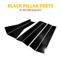 Set of 6 Carbon Fiber Window Trim Pillar Posts for Honda CR-V (2017–2022)