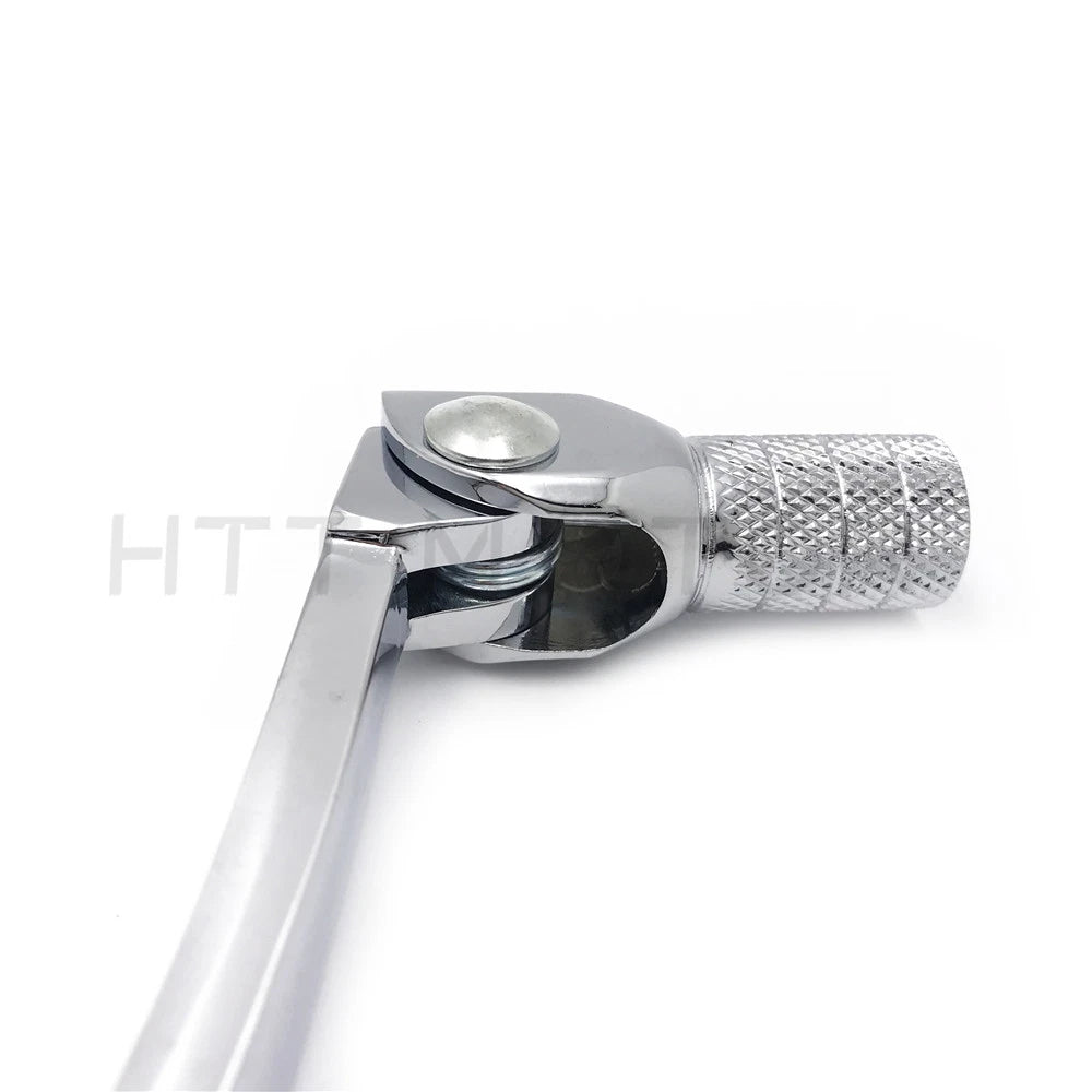 Chrome Brake Shift Pedal Foot Lever for Suzuki GSXR 600 750 1000 (2006–2010)