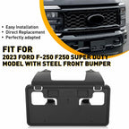 Front Bumper Tag Mounting Bracket for Ford F250 Super Duty (2023)