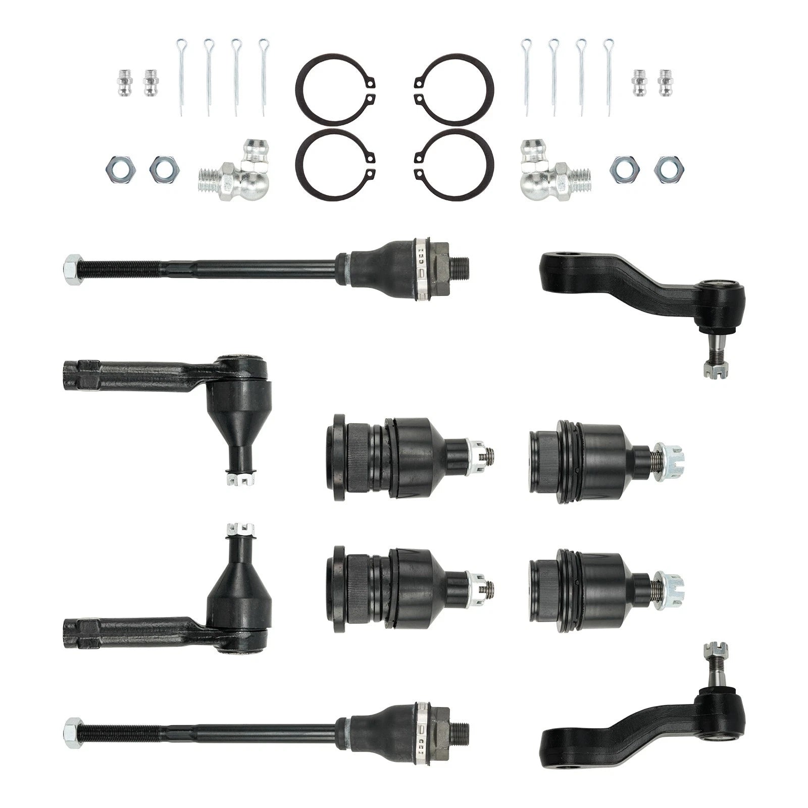 12pc Front Suspension Kit for Chevrolet Tahoe GMC Sierra (2003–2006)