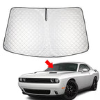 Foldable Windshield Sun Shade for Dodge Challenger (2015–2023)