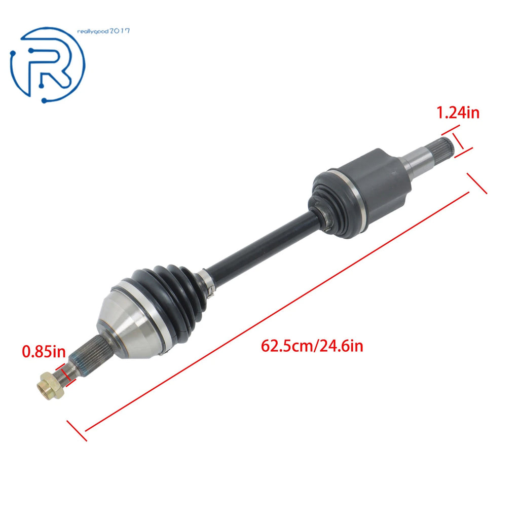 CV Axle Assembly Front Left for Chrysler Town & Country, Dodge Grand Caravan (2011-2020)