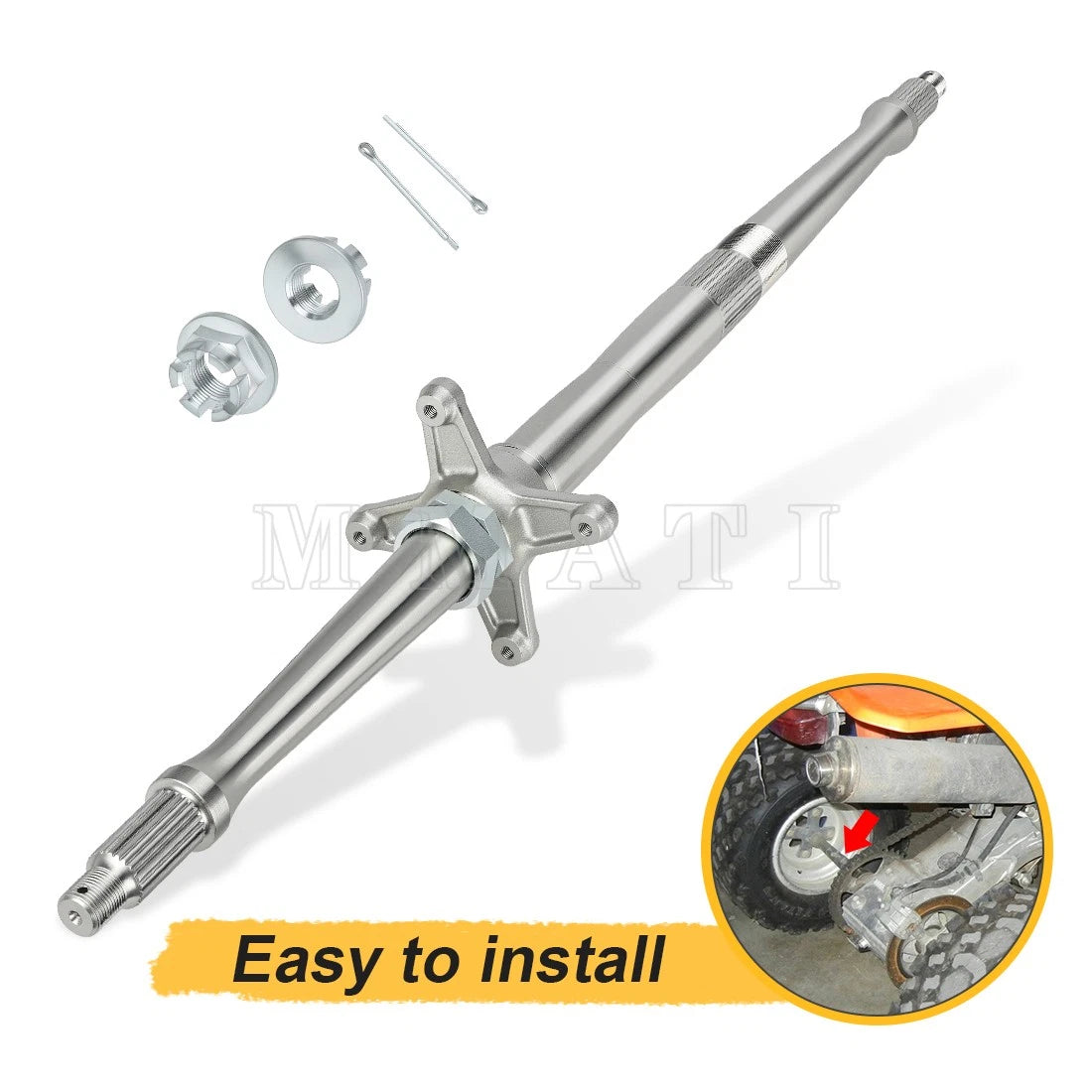 Rear Axle Shaft for Suzuki (64710-07G20, 64710-07G21, 64710-07G30)