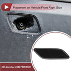 Front Right Washer Nozzle Cover for Honda CR-V MK3 Facelift 2009-2011 Black