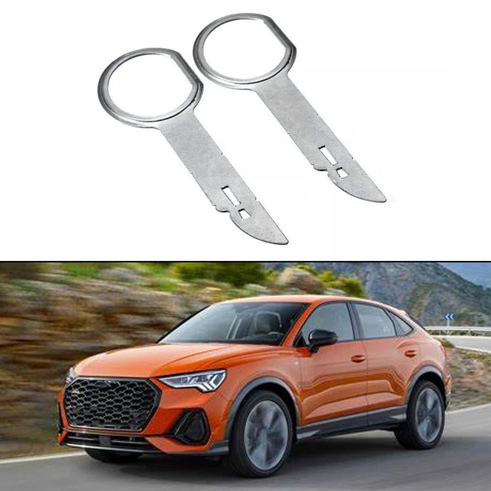 Stainless Steel Radio Removal Tool Kit for Ford