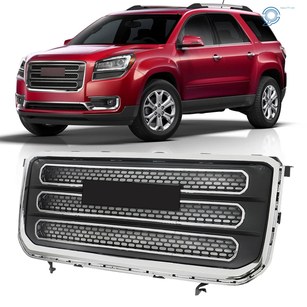 Front Bumper Grille Assembly for GMC Acadia SLT (2013–2016) Plastic