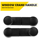 2 Inside Manual Window Crank Handles Black for Ford Ranger F150 (1993–2011)