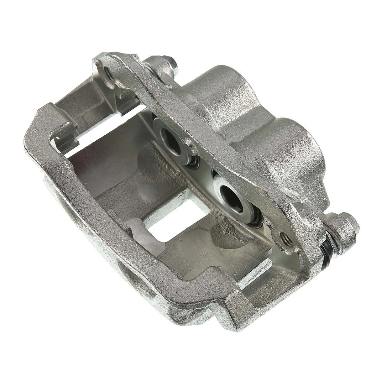 Pair Rear Brake Calipers with Brackets for Chevy Express 2500 (2003-2006)