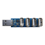 USB 2.0 1-to-4 Hub for Laptop Desktop PC (CH334F)