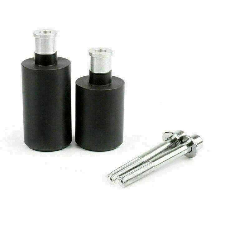 Frame Sliders Crash Protector for Yamaha FZ6 Fazer (2004–2008) No Cut Black