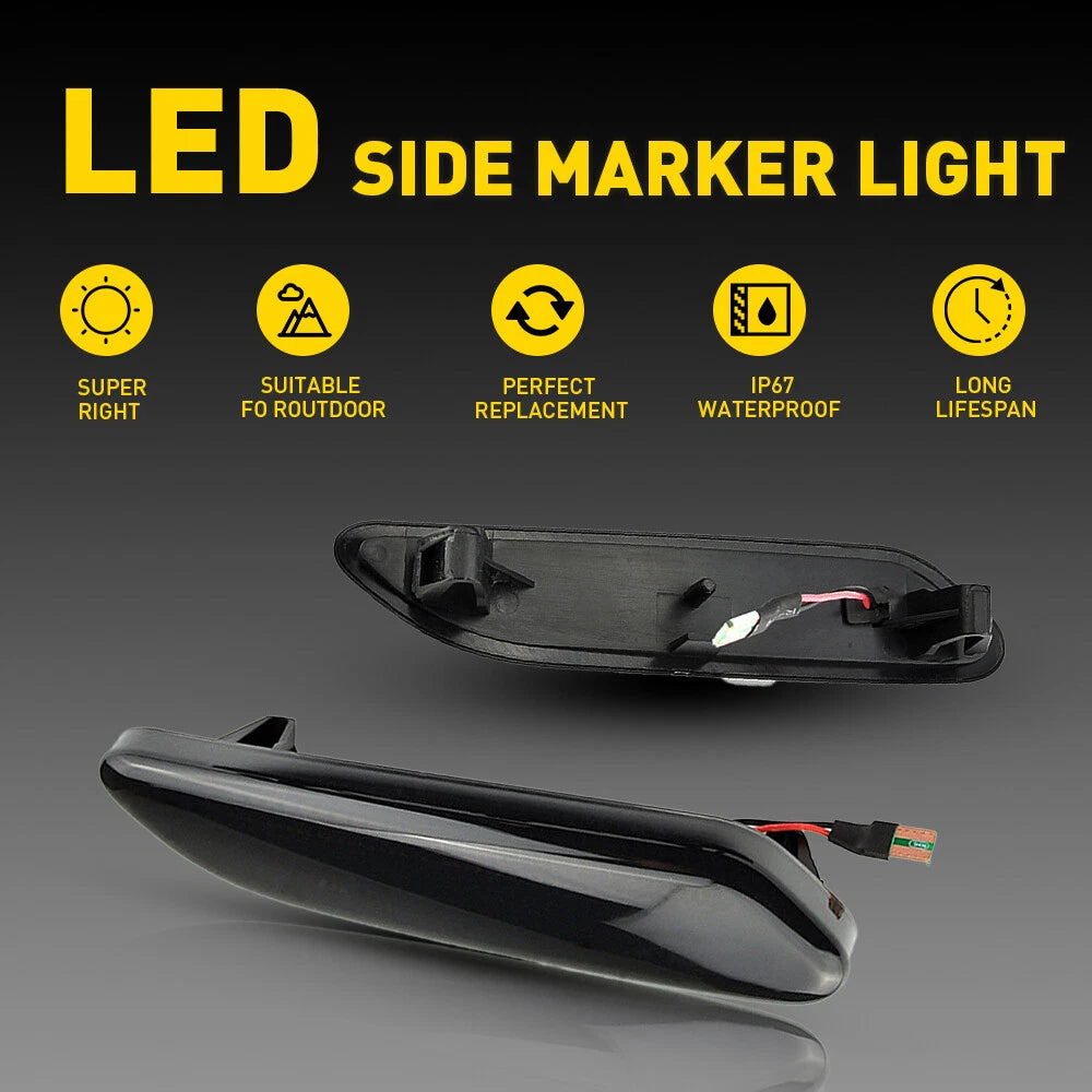 Smoke Side Marker Light for Mini Cooper (2011-2016) Countryman R60, Paceman R61