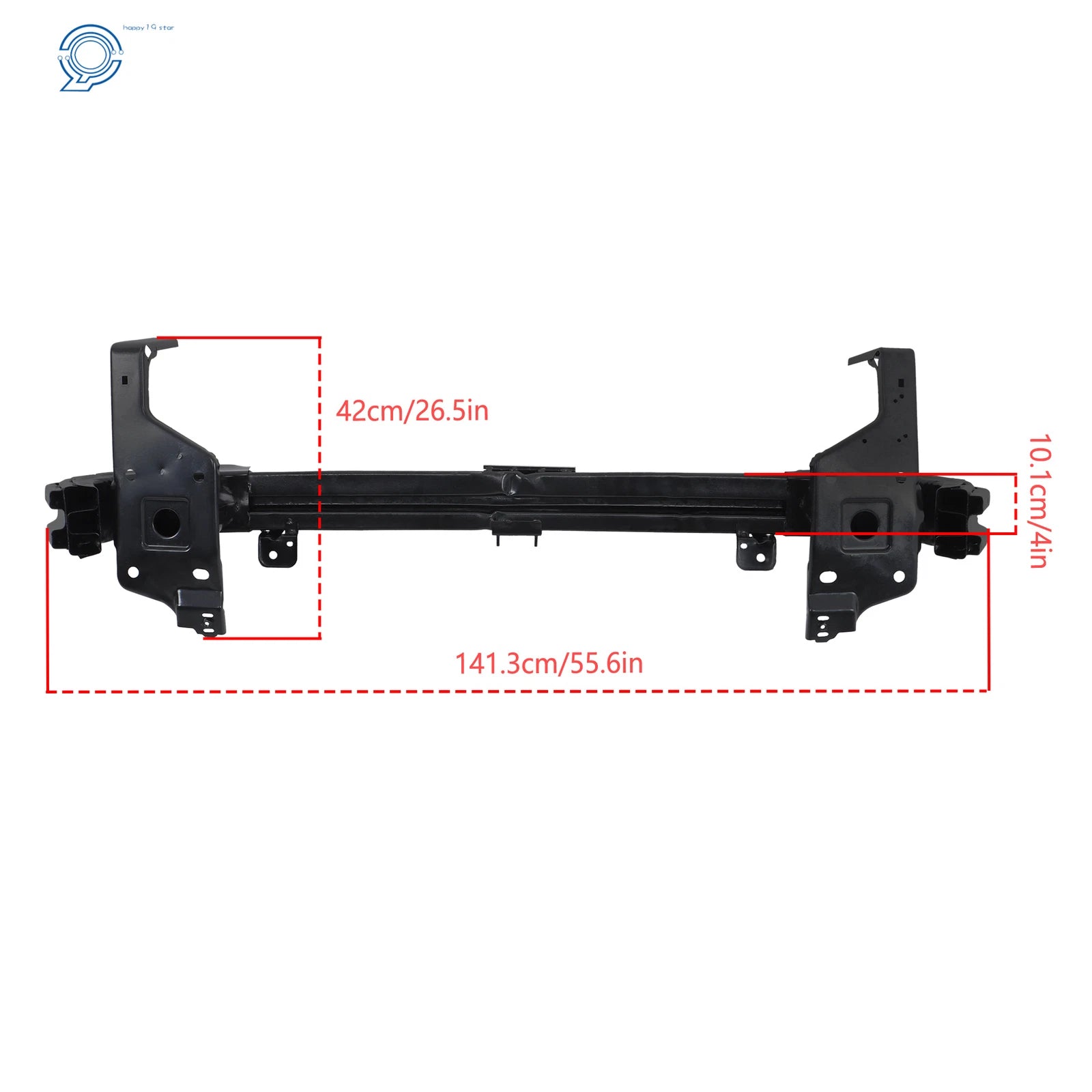 Front Bumper Reinforcement for Ford Edge / Lincoln Nautilus (2019–2023) Steel