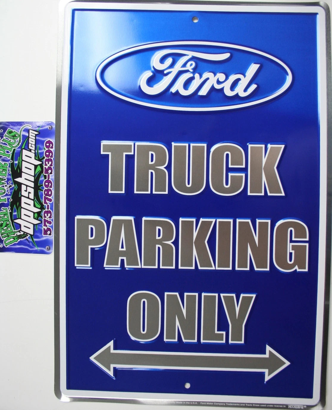 Parking Only Sign for Ford Truck (Powerstroke)