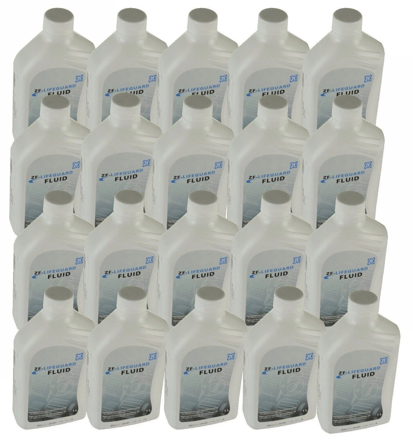 Set of 20 ZF Lifeguard Automatic Transmission Fluid S671090255 for
