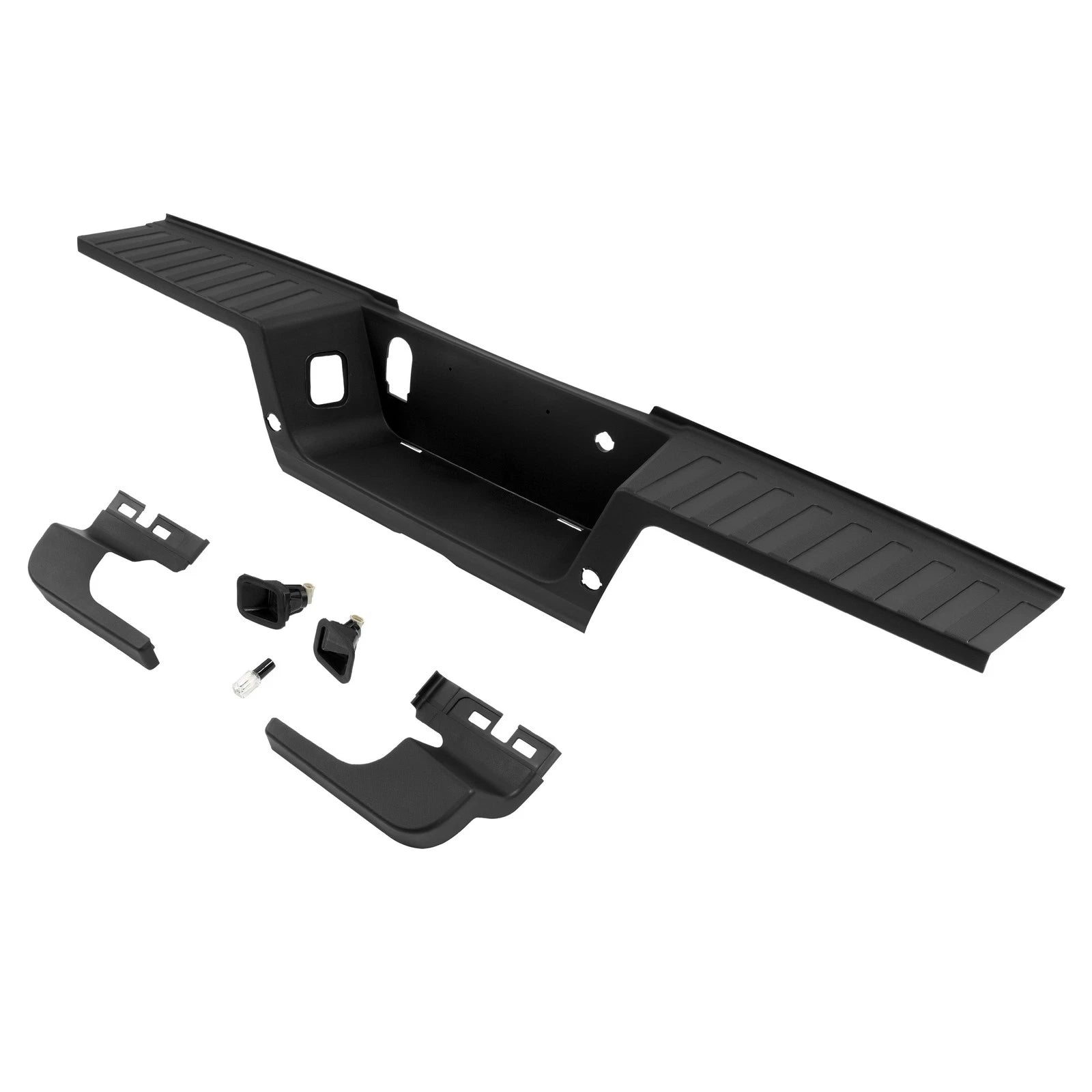 Rear Bumper End Step Pad Cover for Ford F-250 F-350 F-450 Super Duty (2017–2022)