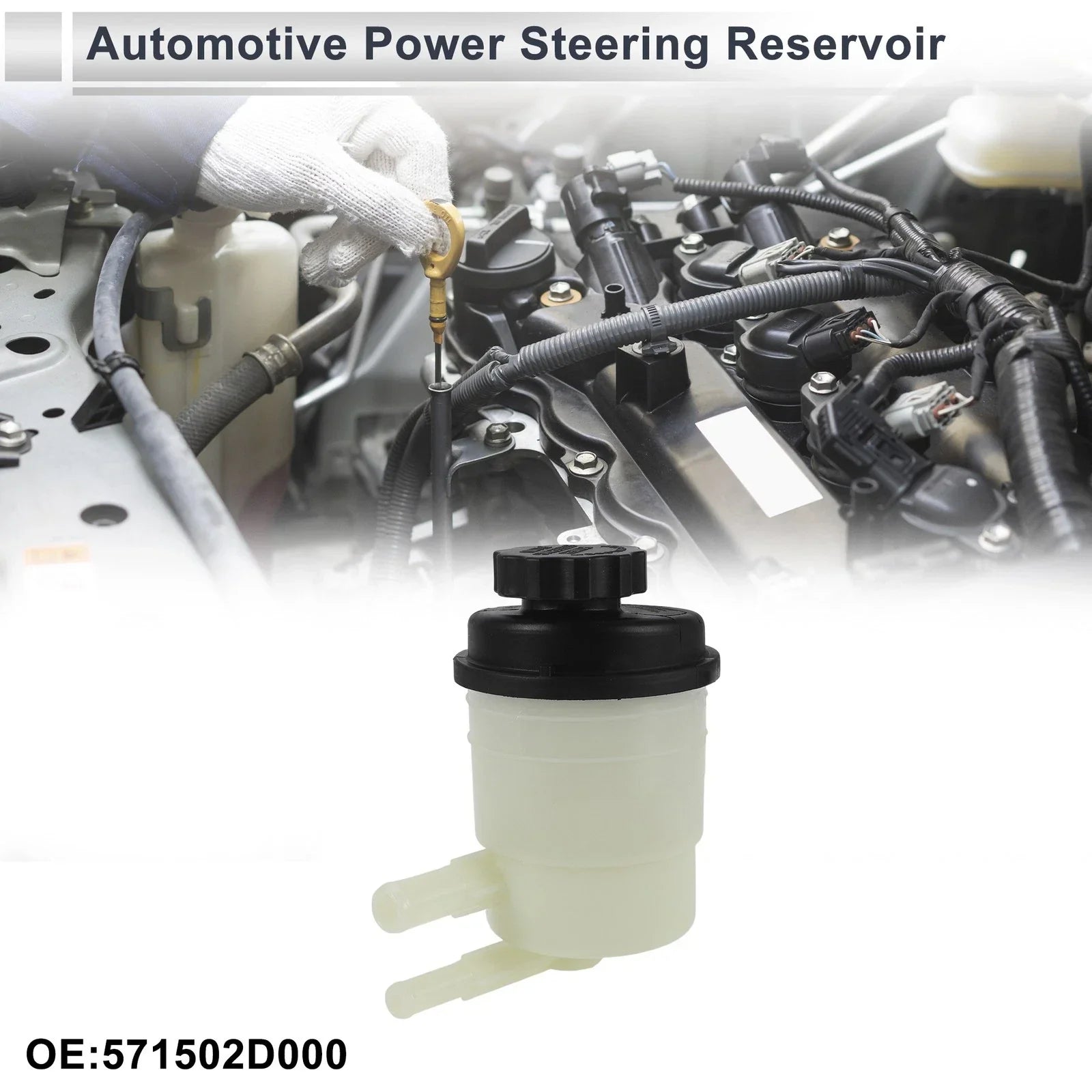Power Steering Reservoir for Hyundai Elantra (2001-2006) 1 x Unit