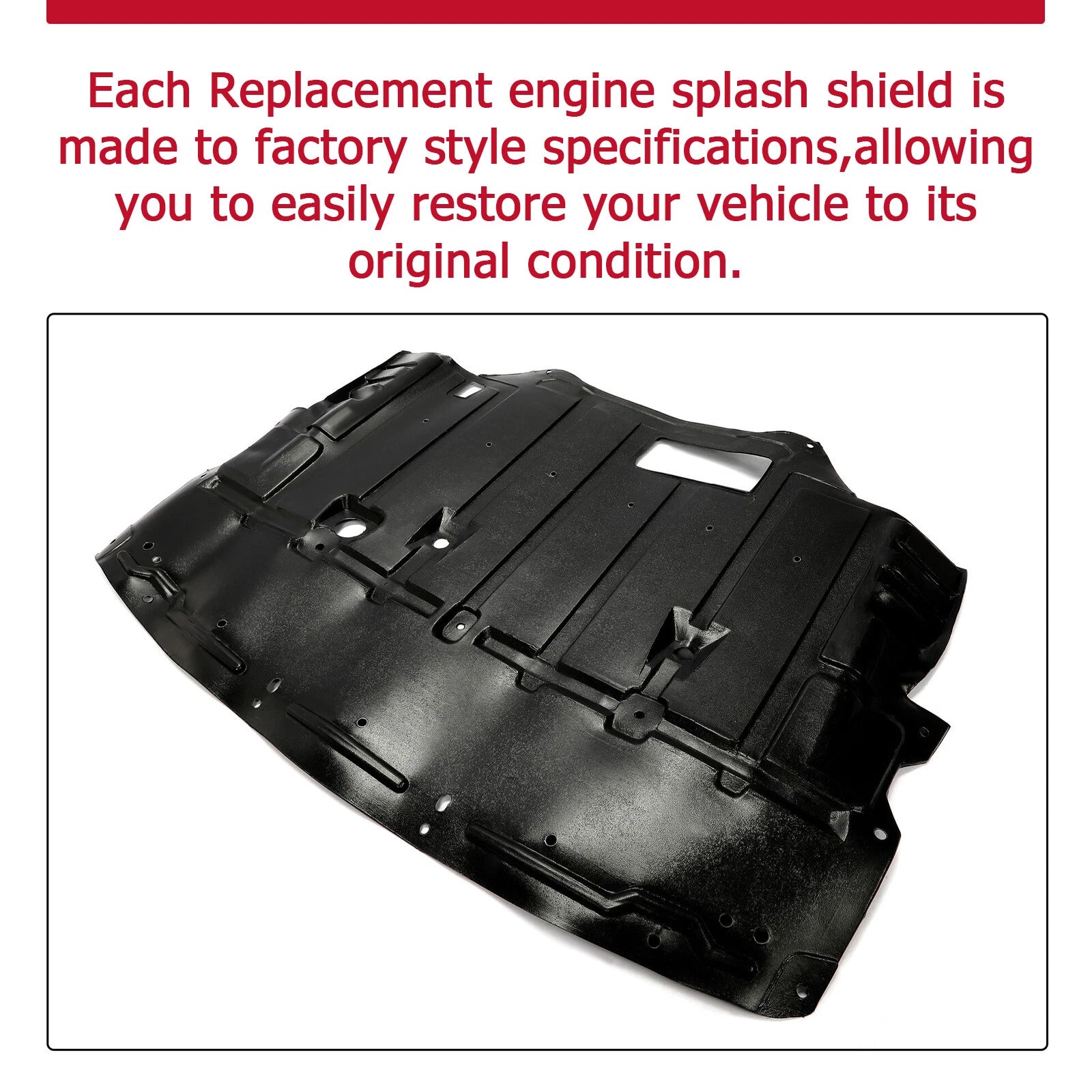 Front Engine Splash Shield for Infiniti G35 (2003-2007)