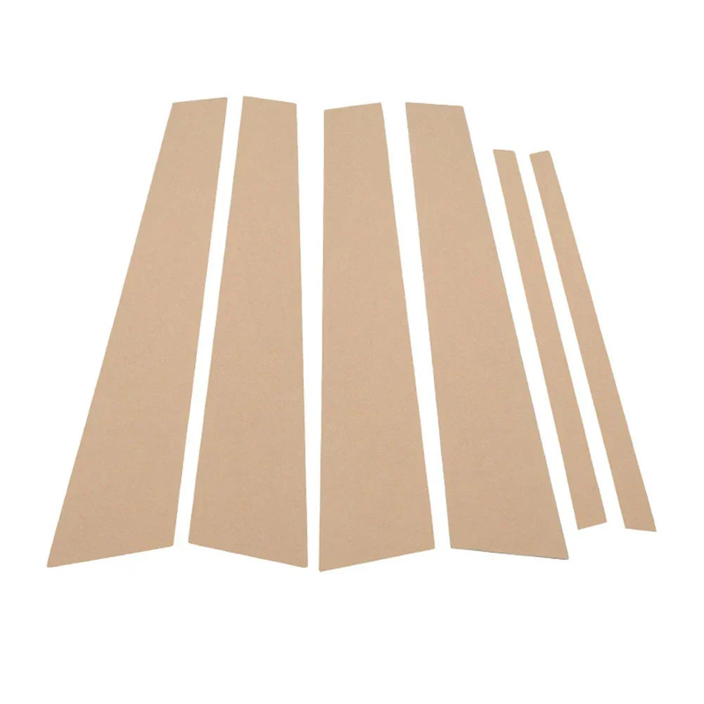 Silver Pillar Post Door Window Cover Trim for Infiniti G35 G37 Sedan (2002-2013)