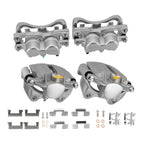Front & Rear Disc Brake Calipers for Cadillac DeVille DTS (2003–2011) w/Hardware