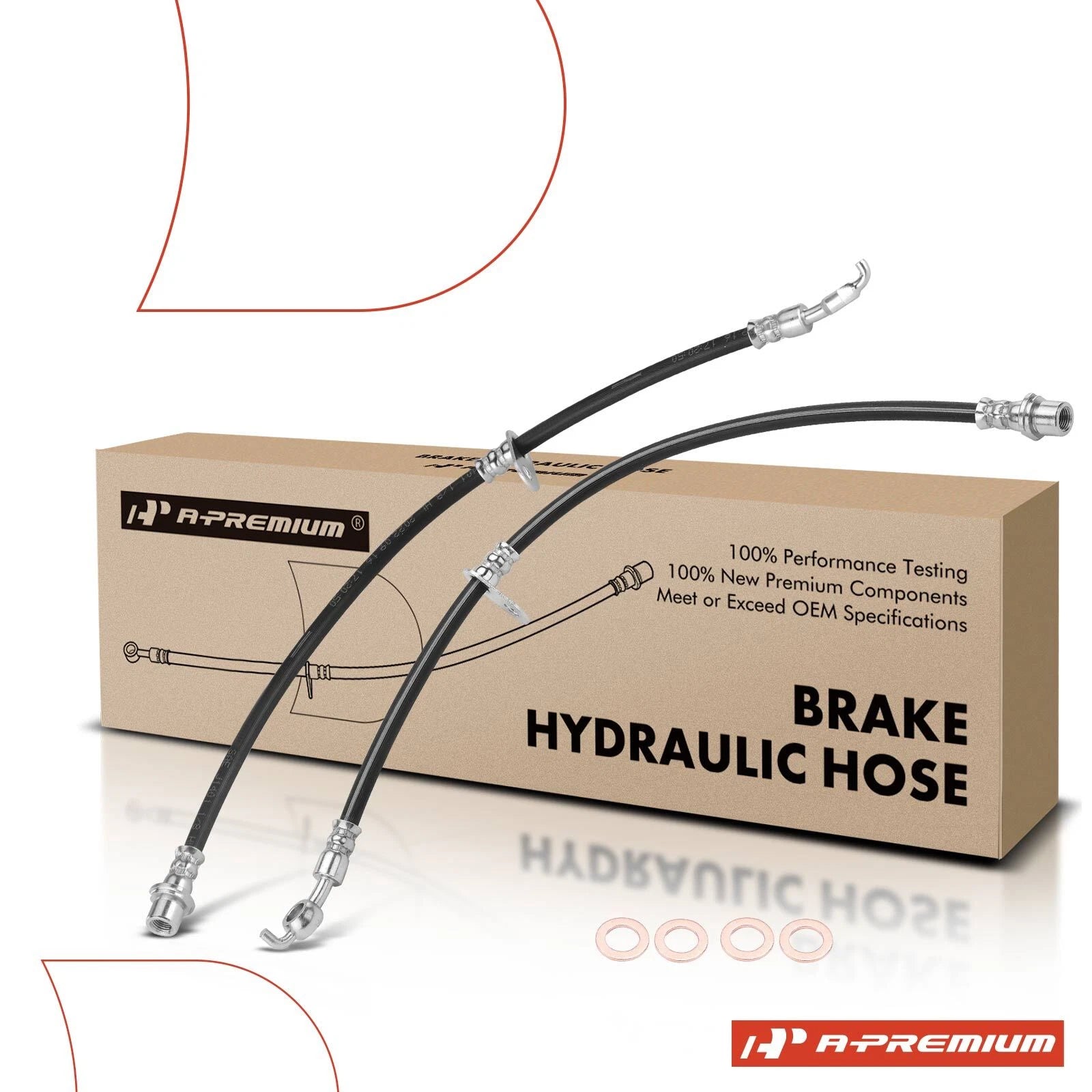 Front Brake Hydraulic Hose for Toyota Celica (1994–1999)