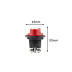 Battery Disconnect Switch 100A 12/24V for Marine and Automotive