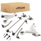 Front Lower Control Arms 8PCS For VOLVO S80 2000 2001 2002 2003 2004 2005 2006
