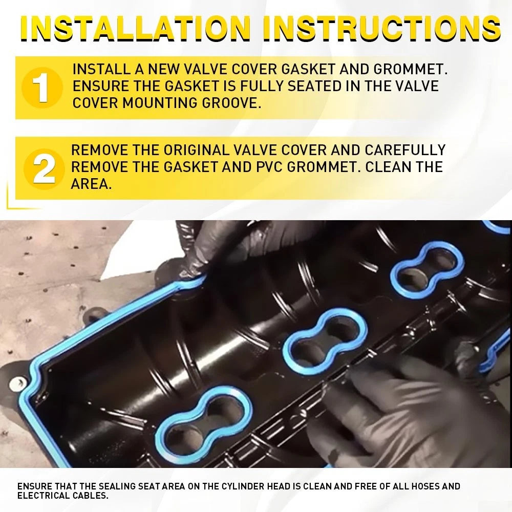 Valve Cover Gasket Set for Dodge Ram 1500 (2003–2016)
