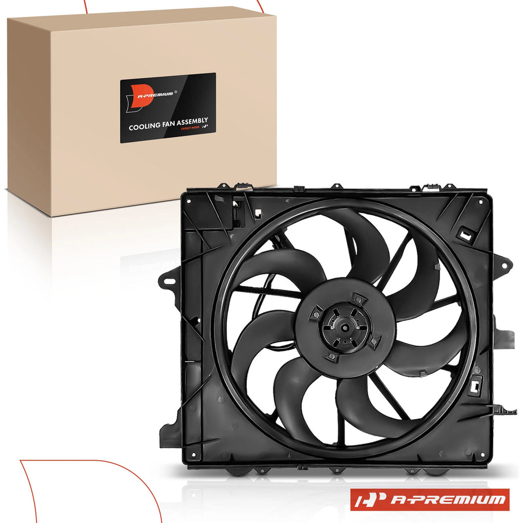 Cooling Fan Assembly with Brushless Motor for Chevy Camaro Cadillac ATS (2010–2019)