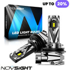 2pc H11 LED Headlight Bulbs for NOVSIGHT (6500K, 16000LM, 60W)