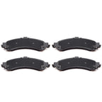 Set of 4 Front Rear Brake Pads for Chevrolet Avalanche Silverado Suburban Tahoe Yukon