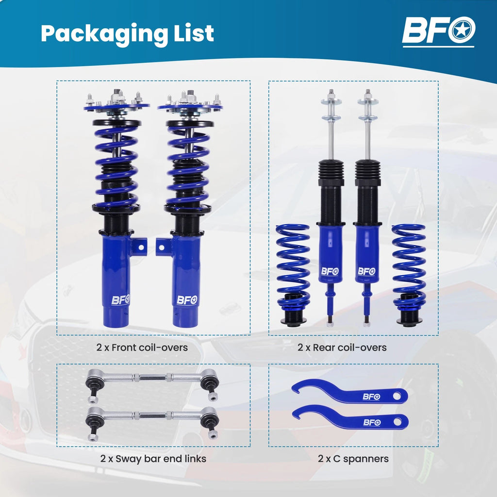 Coilovers Lowering Kit for BMW 3-Series E90 E91 E92 RWD (2006–2013)