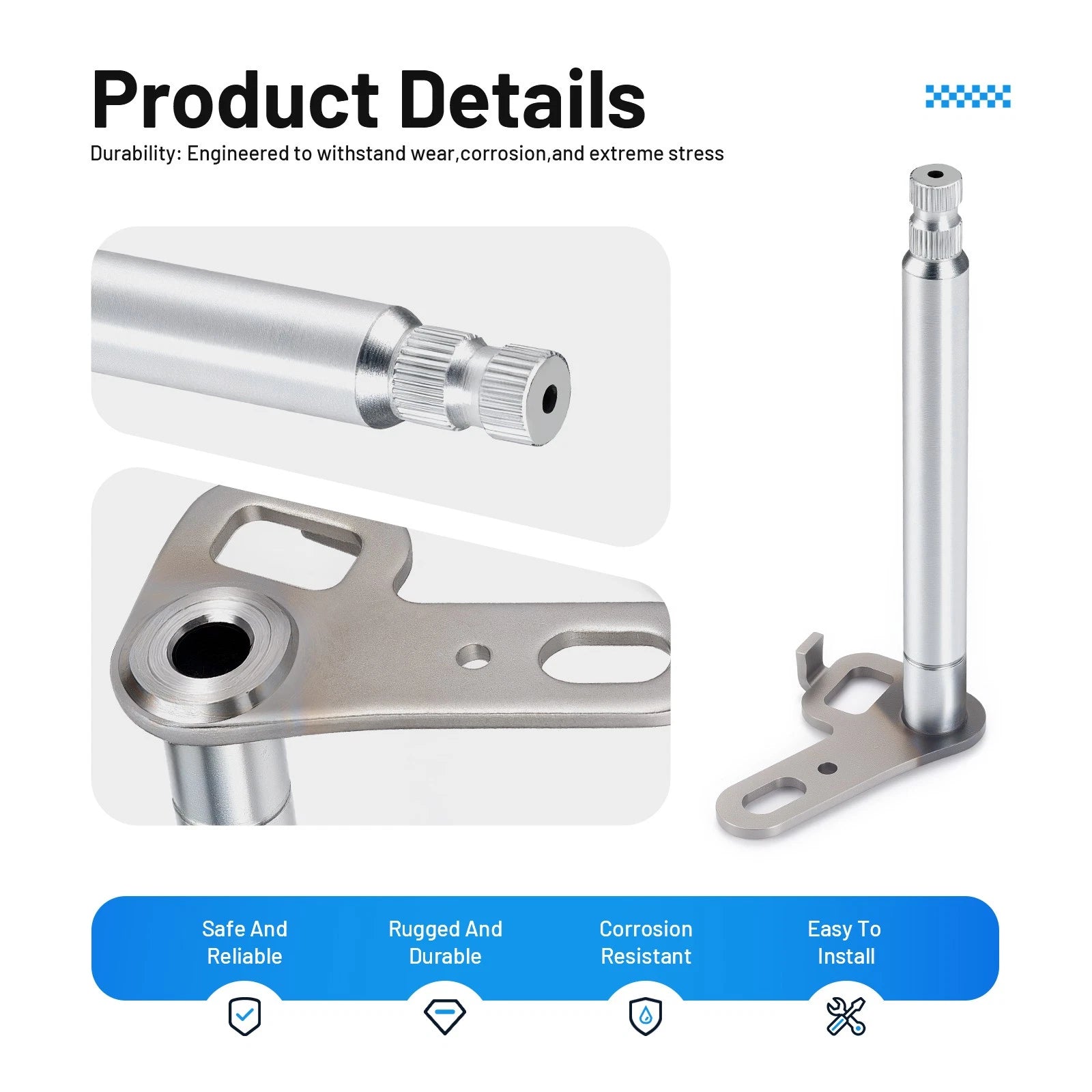 Trans Shifter Shaft for Honda CR80R CR80RB CR85R CR85RB (1985-2007)