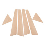6 x Silver Door Window Trim Covers for Kia Forte K3 Cerato (2009-2012)