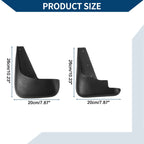 Set of 4 Mud Flaps Splash Guards for Toyota Vios (2004–2007)
