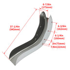6'' Stretched Extended Steel Rear Fender for Harley Softail Dyna (1986–2017)