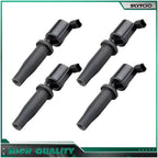 Set of 4 Ignition Coils for Ford Escape Focus Transit Mazda Tribute 3 6 Mercury Mariner (2001–2012)