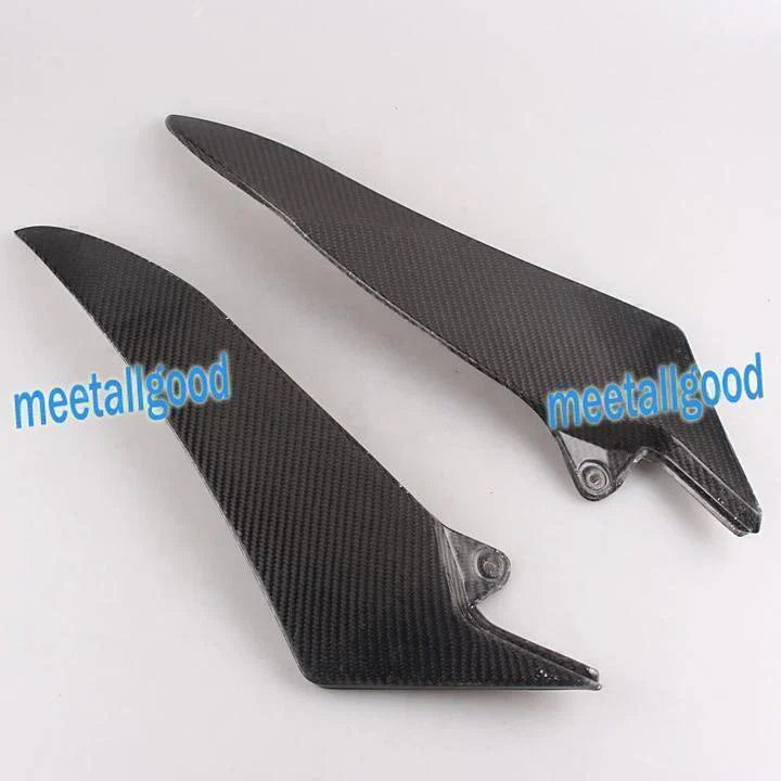 Carbon Fiber Black Tank Side Fairing Cover for Yamaha YZF-R1 (2009-2014)