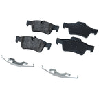 Rear Brake Disc Rotors and Pads Kit for Mercedes-Benz G55 AMG (2005–2006)