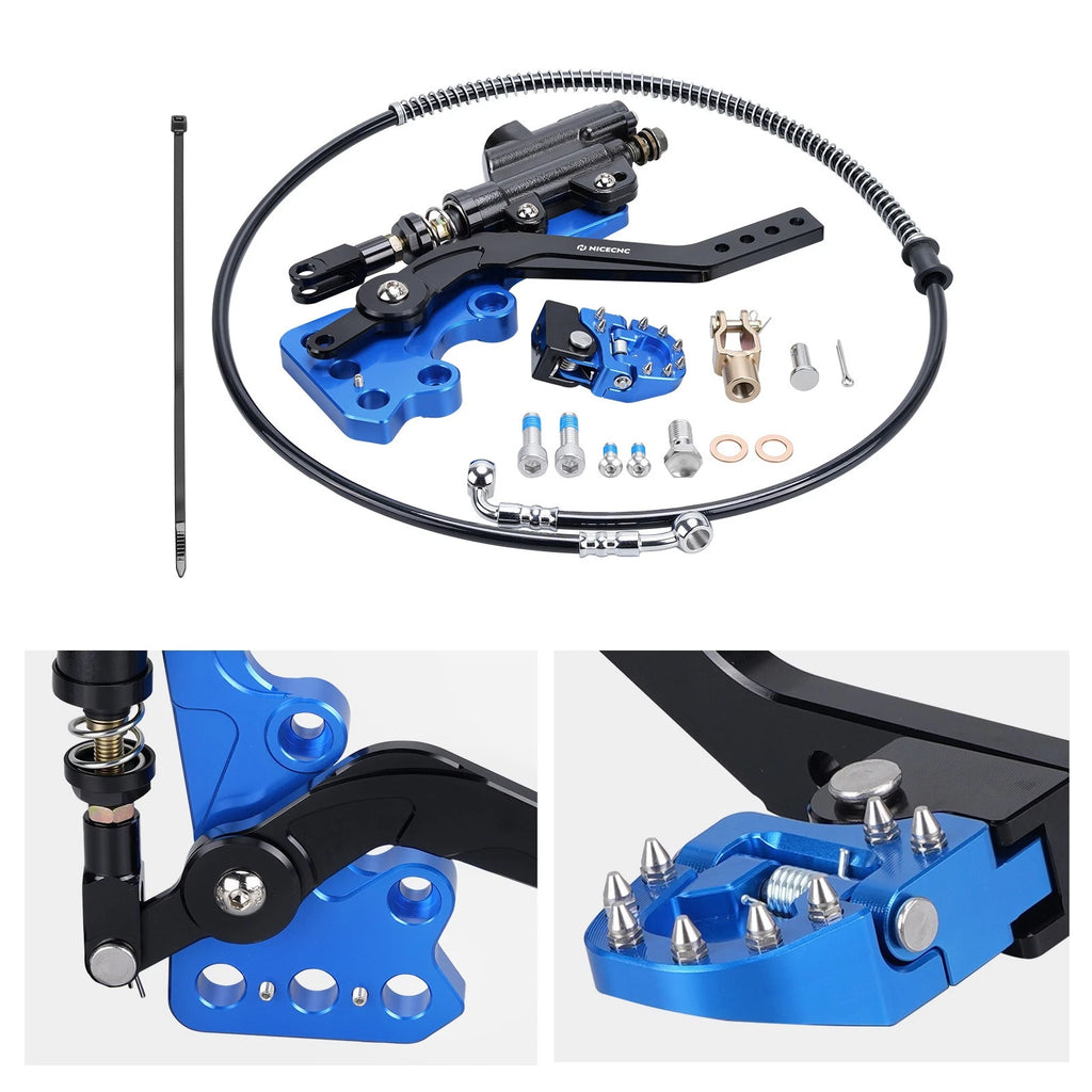 Hydraulic Rear Foot Brake Adjustable Pedal for Surron Light Bee X S (2020–2023)