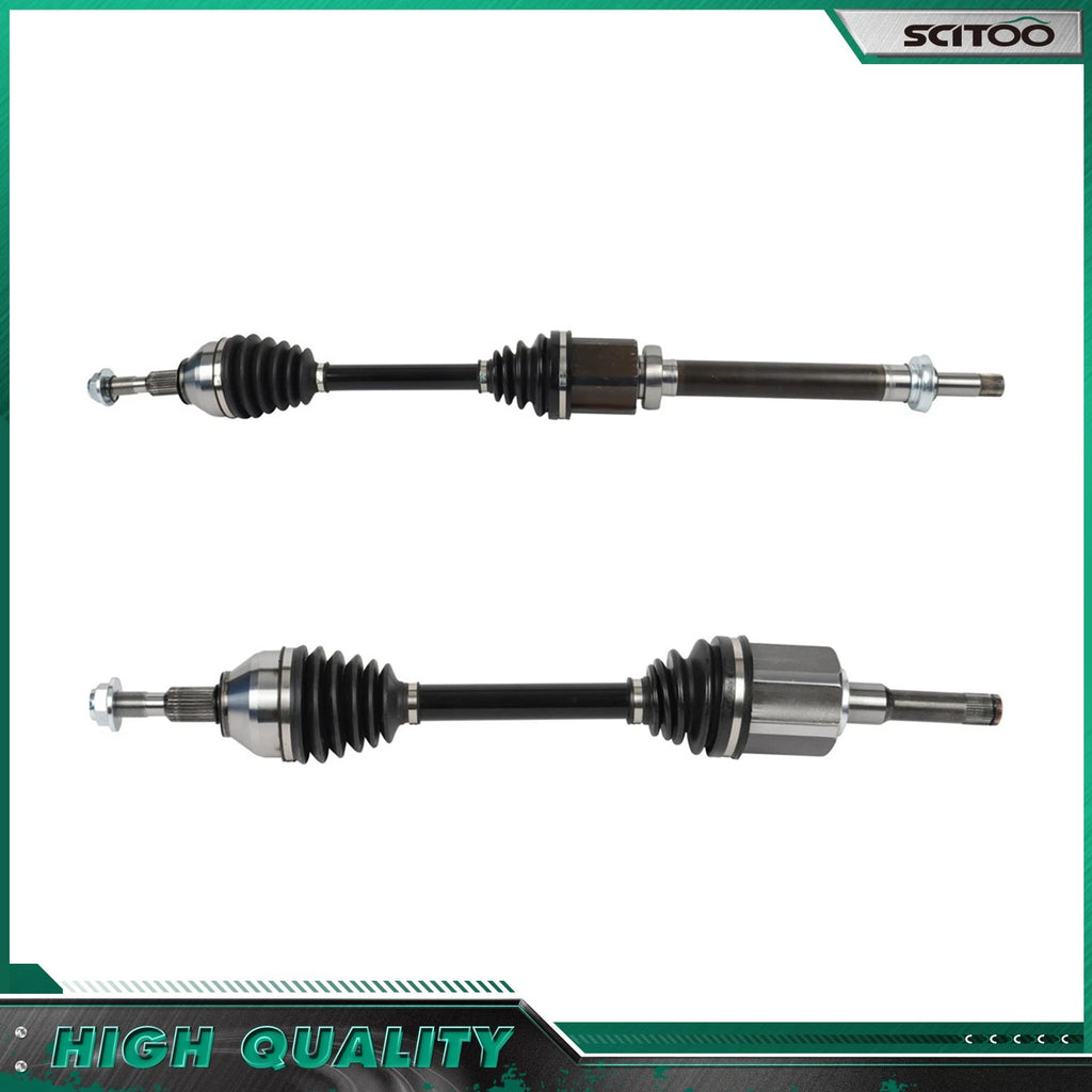 2X CV Axles FWD for Ford Edge 2015–2018 2.0L Turbo Front Left & Right