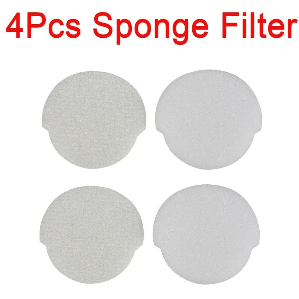 Set of 4 Sponge Filters for Upright Vacuum Cleaner (Compatible Models)