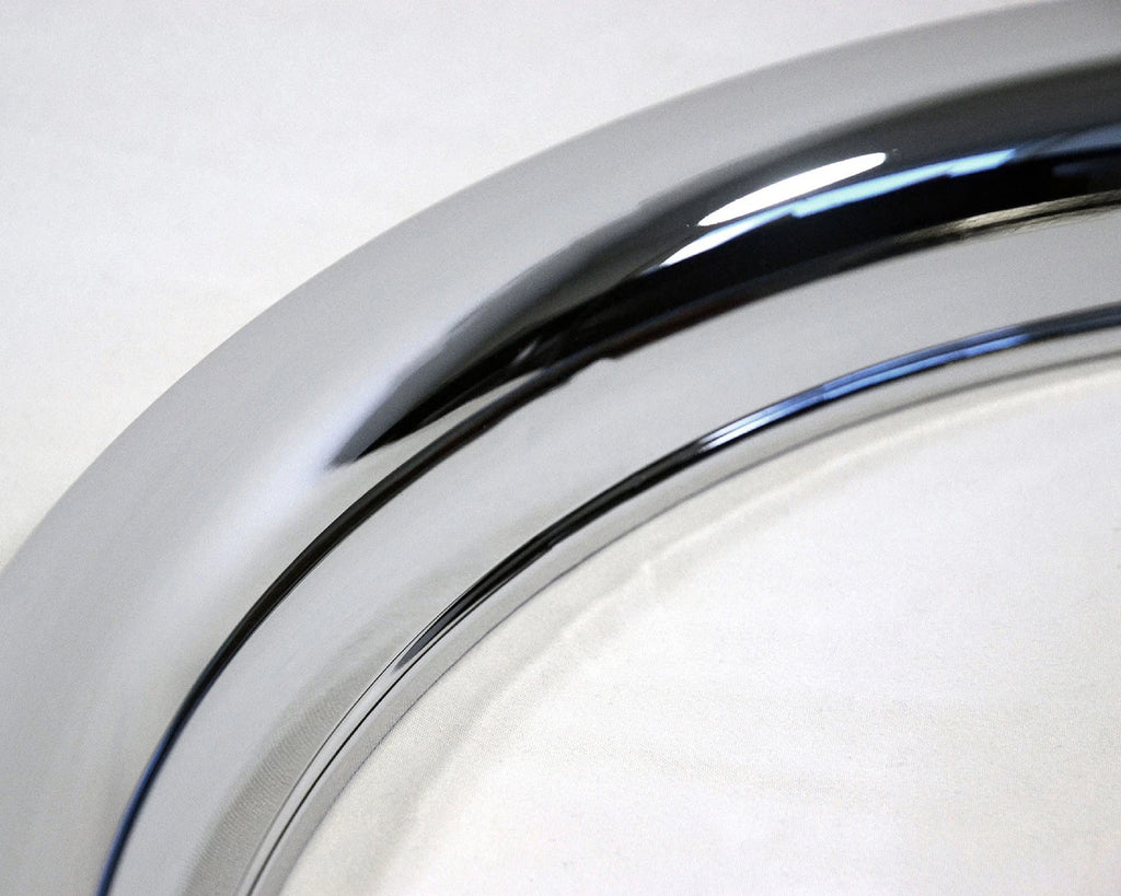 ABS Chrome Wheel Trim Rings 1.5in Deep Set for Universal 15 Inch (—)