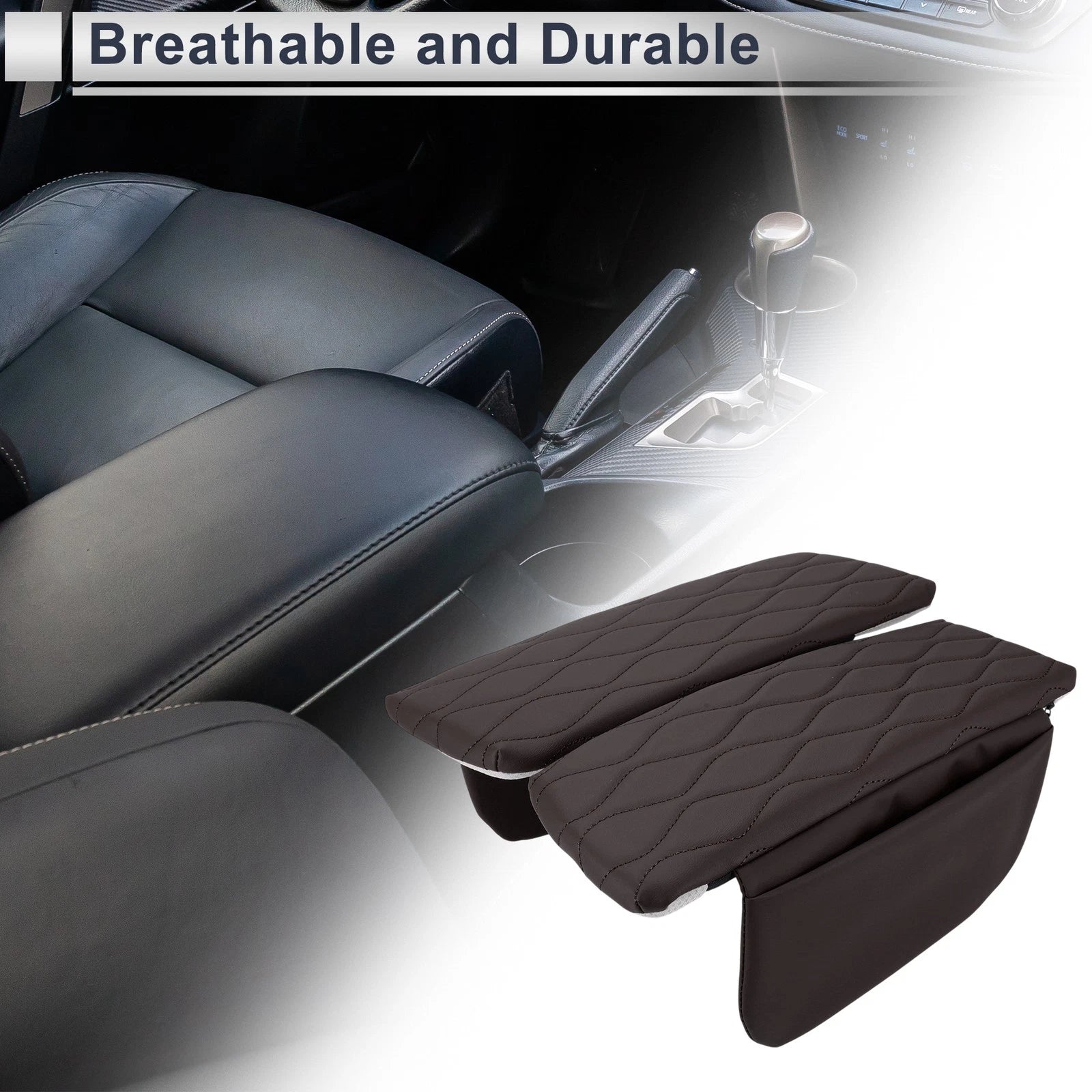 Center Console Cover with Storage Bag for BMW X5 G05 (2019–2023)