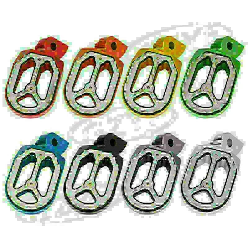 Shark Teeth Foot Pegs for Yamaha YZ85 YZ125 YZ250 YZ450F (1999–2015)