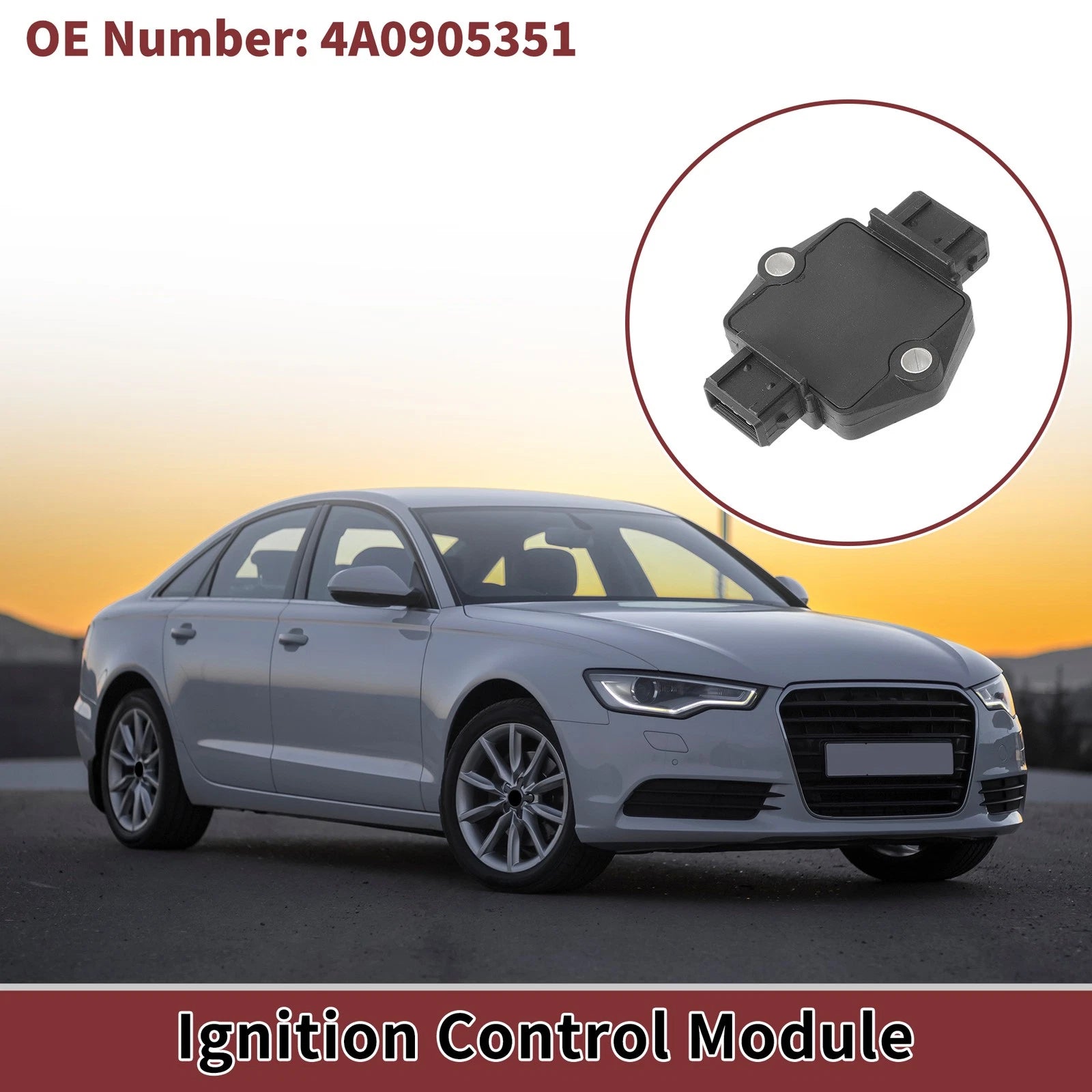 1 Pc Ignition Control Module No.4A0905351 for Audi A6 (2006–2011)