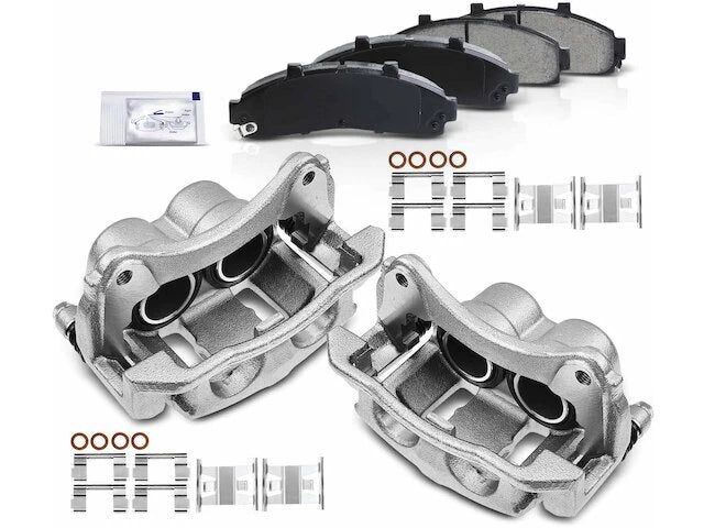 Front Brake Caliper and Pads Kit for Mazda B2500 (1998–2001) RV968JX